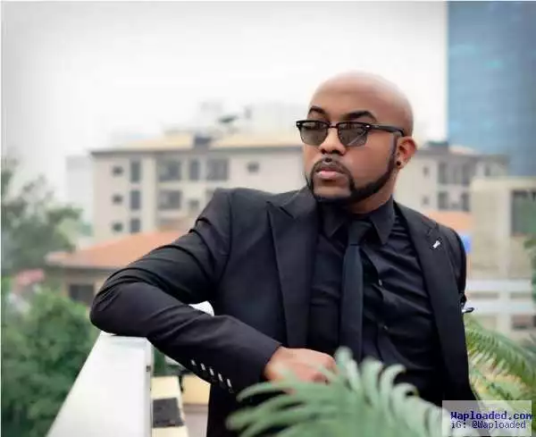 Photos: Banky W Transforms Into A Dirt-Truck Pusher For A New Movie